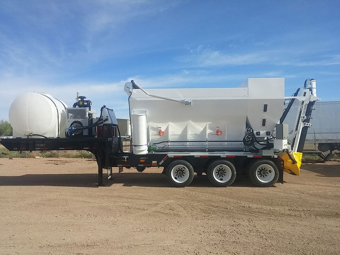 HM12HT 12Yard TrailerMounted Concrete Mixer Truck