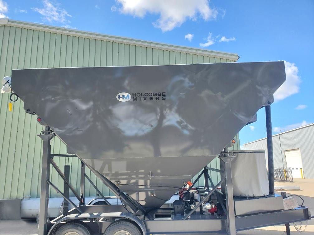 200 Barrel LowProfile Portable Silo Mixers