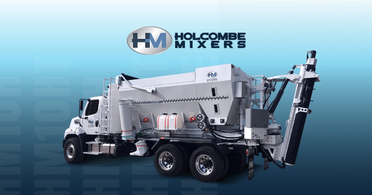HM12HE Volumetric Concrete Mixer For European Truck Chassis