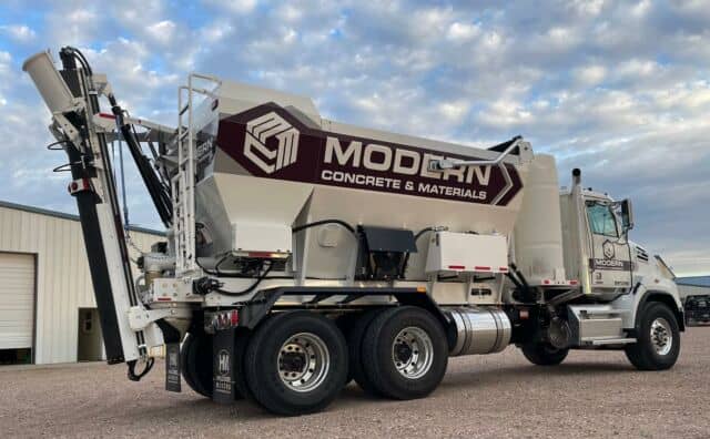Gorgeous new HM10H headed out to @modern.concrete !  Click on the link in our bio to learn more about how Holcombe Mixers can start saving your business time and money by producing your own concrete. 📸 credit: Kelly Swanson