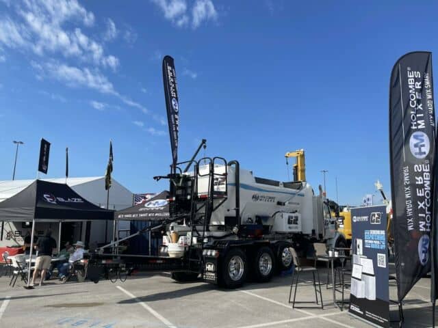 Hello from The Utility Expo! We're all set up and ready to showcase what makes Holcombe Mixers the game-changer in the utility sector. Swing by our outdoor booth #E914 to experience firsthand the future of concrete mixing. We're looking forward to meeting you all! #UtilityExpo2023 #HolcombeMixers #TheFutureOfConcreteMixing