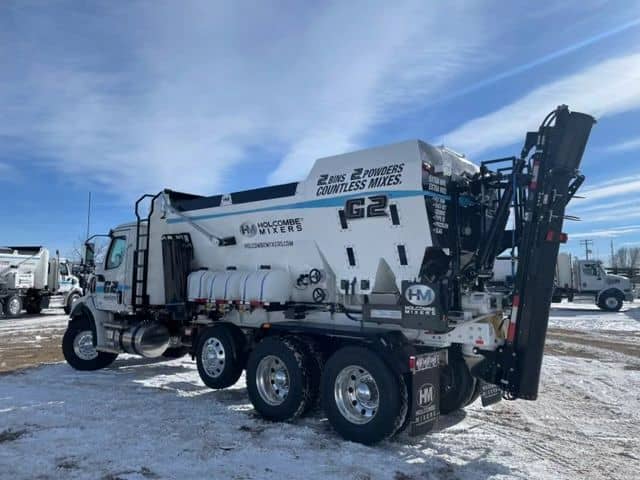☑️ Pour Rapid-Set and Delayed-Set Mixes from the Same Truck 
☑️ Switch Easily from Specialty to Rapid-Setting Powder Without Offloading 
☑️ Easily Integrate Fly Ash or Pozzolan into Concrete Production 

Meet the new Dual-Bin G2 from Holcombe Mixers. See it for yourself @worldofconcreteshow next week. #holcombemixers #G2 #WOC2024 #concretetechnology